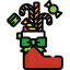 Christmas sock 图标 64x64