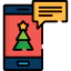 Christmas card icon 64x64