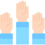 Raise hand Symbol 64x64