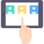 Online voting Symbol 64x64