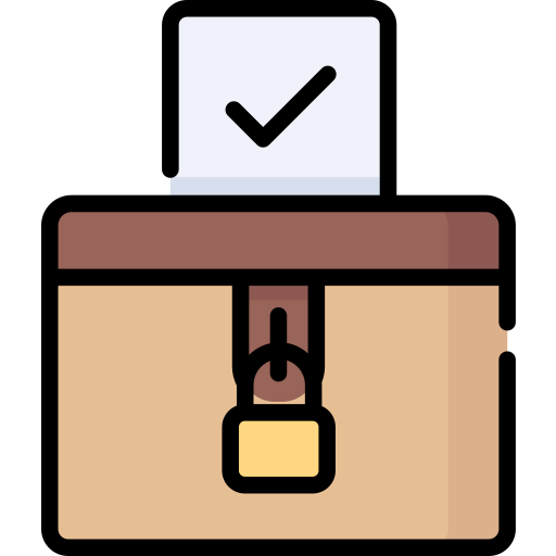 Manual voting icon