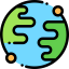 Earth globe Symbol 64x64