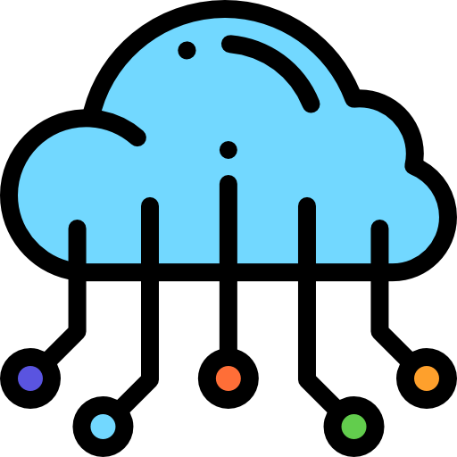 Cloud computing icon