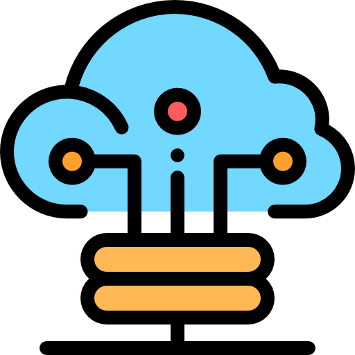 Cloud computing ícono