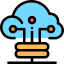 Cloud computing ícono 64x64