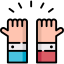 High five icon 64x64