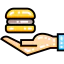 Food donation icon 64x64