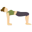 Yoga pose icon 64x64