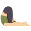 Yoga pose icon 64x64