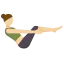 Yoga pose icon 64x64