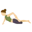 Yoga pose icon 64x64