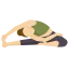 Yoga pose icon 64x64