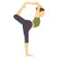 Yoga pose icon 64x64