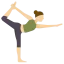 Yoga pose icon 64x64