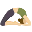 Yoga pose icon 64x64