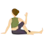 Yoga pose icon 64x64