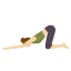 Yoga pose icon 64x64