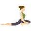 Yoga pose icon 64x64