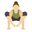 Yoga pose icon 64x64
