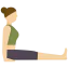 Yoga pose icon 64x64