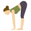 Yoga pose icon 64x64