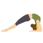 Yoga pose icon 64x64