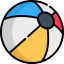Beach ball icon 64x64