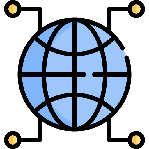 Global network icon