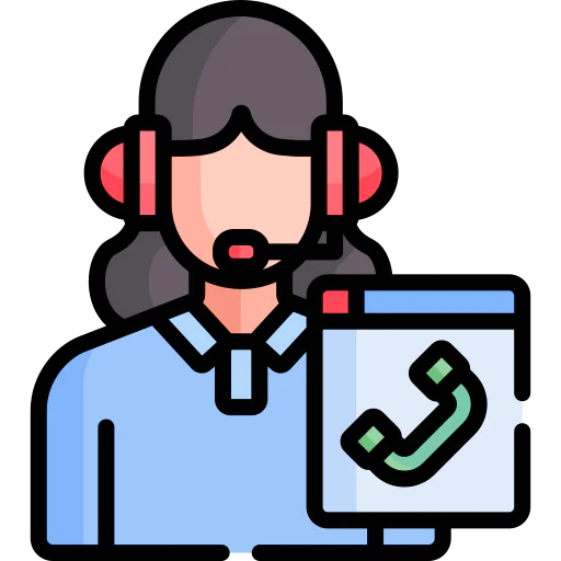 Customer service agent icon
