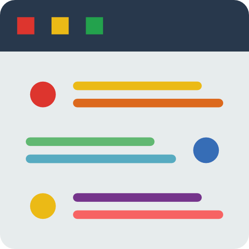 Web page icon
