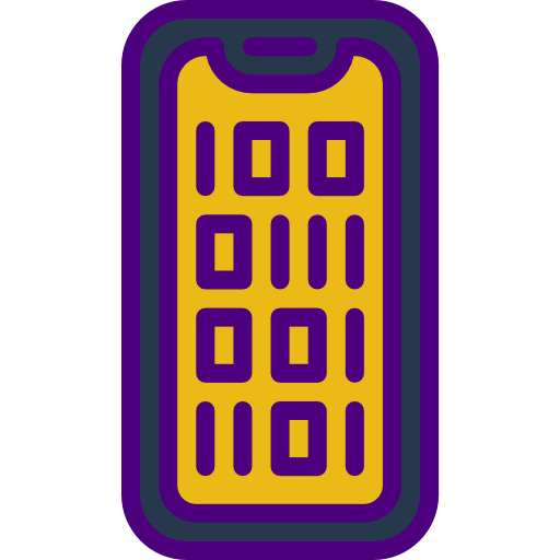 Binary code icône
