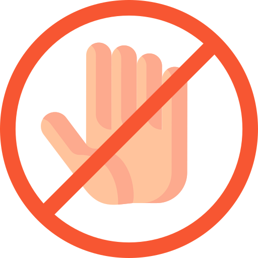 No touch 图标