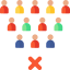 Avoid crowds icon 64x64