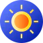 Sun icon 64x64