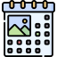 Calendar ícono 64x64