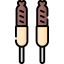 Corn dog іконка 64x64