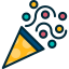 Confetti icon 64x64