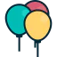 Balloons icon 64x64