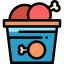 Chicken bucket Symbol 64x64