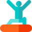 Snowboarding icon 64x64