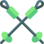 Ski poles icon 64x64