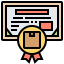 Certificate icon 64x64