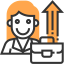 Businesswoman icon 64x64
