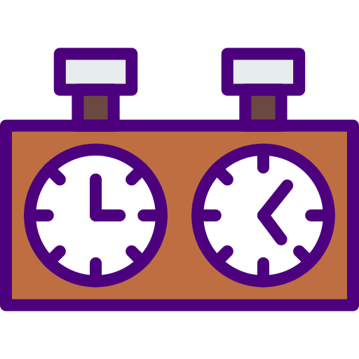 Chess clock icon