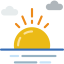 Sunset Symbol 64x64