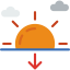 Sunset Symbol 64x64