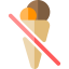 No ice cream icon 64x64