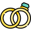 Wedding rings Ikona 64x64