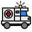 Emergency truck icon 64x64