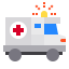 Emergency truck icon 64x64